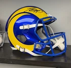 Los Angeles Rams Jim Everett Autographed F/S Speed Replica Helmet, JSA