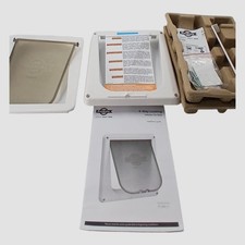 PetSafe 4-Way Locking Indoor Cat Door White P1-4W-11