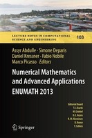 Numerical Mathematics And Advanced Applications - Enumath 2013 Assyr Abdulle