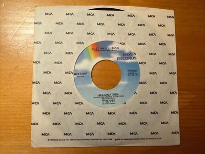 Imagination    Just An Illusion 1982 MCA MCA-52067 45 7  Vinyl NM-