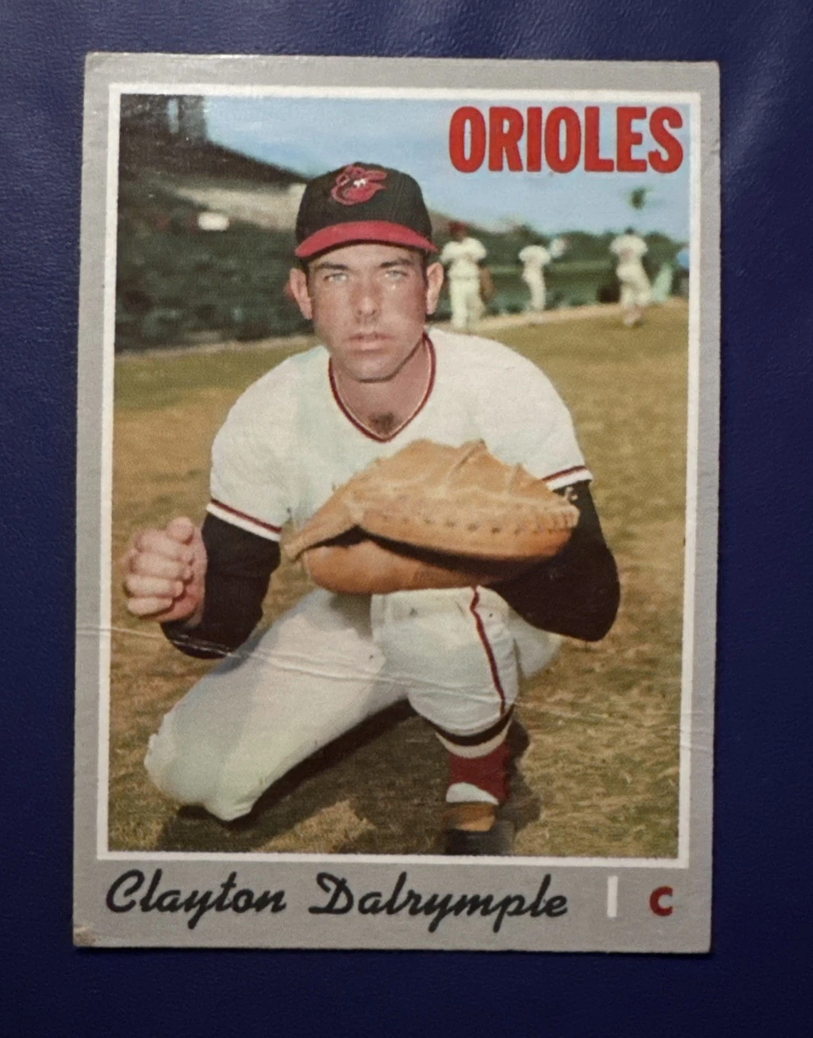 Clayton Dalrymple trading card