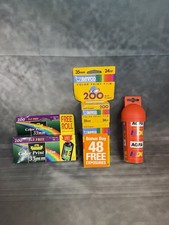 Vintage 35mm Color Print Film Lot Expired Sealed