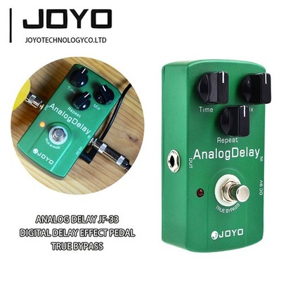 JOYO JF-33 Digital Delay Effect Pedal Mild and Mellow Circuit Delay-Analog Delay