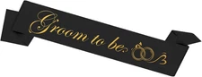 Groom to Be Sash Groom Sash Groom Gifts Bachelor Party Decorations Groom Gifts W