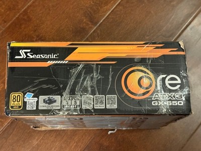 Seasonic CORE V2 GX-650 (ATX3) 650W 80+ Gold Full-Modular ATX Power Supply