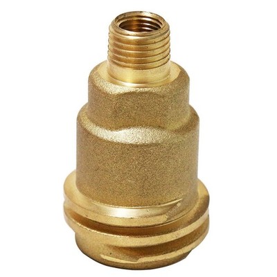 1PCS Solid Brass Propane Adapter QCC1 to 1/4'' Male NPT for RV Grill Fish Cooker