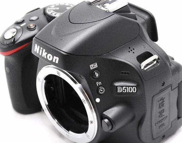 Near Mint ] Nikon D5100 16.2MP SLR Digital Camera body [SC 5950