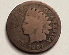 1864 Indian Head Cent First Year Bronze Issue BN479