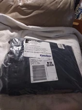 men's Liberty Blues jeans size 62x27 Loose-Fit denim black stretch waist cotton