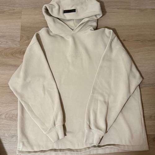 Fear-of-god Women's Cream and Tan Hoodie