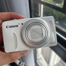 Canon Powershot SX600 HS Digital Camera 16.1MP 18x Optical Zoom White