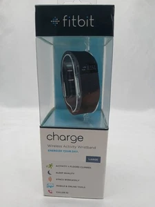 Fitbit Charge Wireless Activity Wristband Black Large, FB404BKL Nouvelle marque scellée