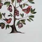 Signed GOODWIN 1976 Theorem Painting Birds In Tree Folk Art Country Primitive — photo 4