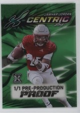 2024 Leaf Eclectic X-Centric 1/1 Jawhar Jordan #XC-JJ4 1d0j