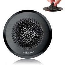 Sink Drain Strainer, Reversible Mesh Strainer with 304 Dark