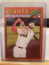 Bryce Eldridge 2026 Topps Heritage Red Border Parallel Rookie #310 RC Giants 