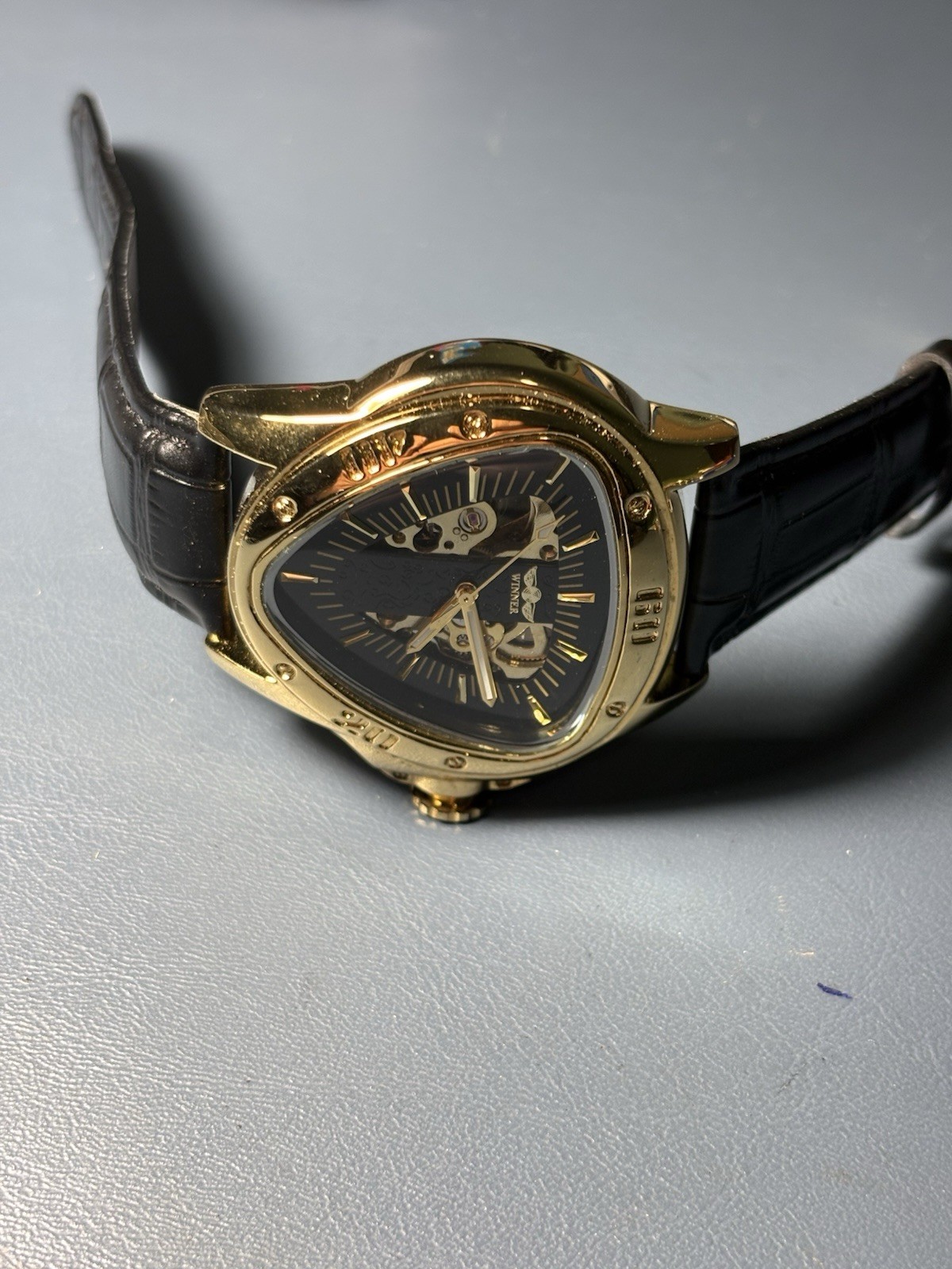 Winner Automatic Mechanical Skeleton Watch. - image 8