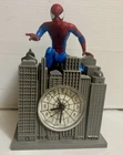 Vintage Spider-Man Alarm Clock Tek Time Vtg Marvel Collectible VGC Fast Shipping