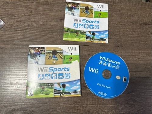 Wii Sports (Nintendo Wii, 2006) Complete & Tested
