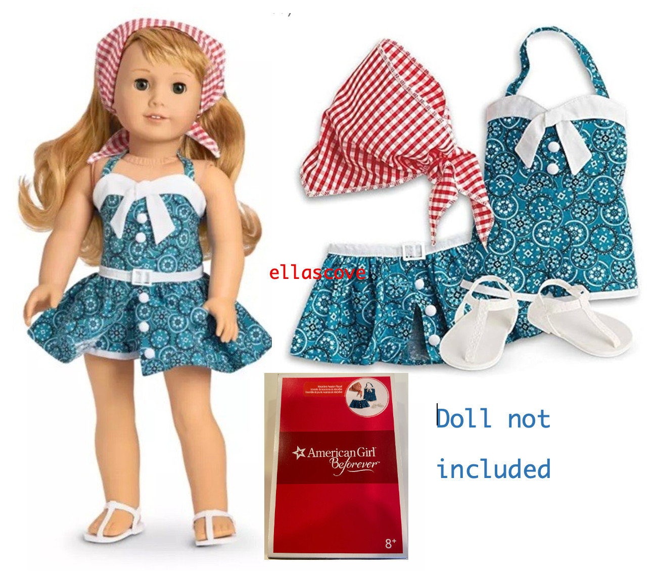 American Girl Doll Maryellen vacation playsuit play outfit B