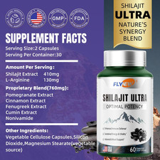FLYNEW Optimal Potency | Shilajit Ultra | Ada...