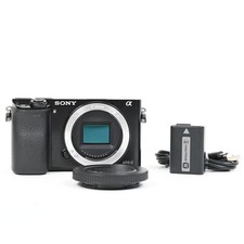 Sony Alpha A6000 24.3MP Mirrorless Digital Camera Body #879