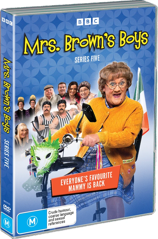 BRAND NEW Mrs Brown's Boys - Series 5 + Christmas Chaos (DVD, 2025) *PREORDER R4 - image 3 of 3
