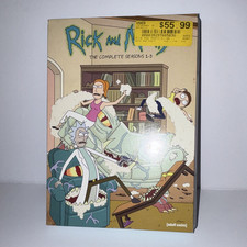 Rick and Morty Complete Seasons 1-5 DVD w/ Deleted Scenes, Commentary