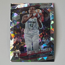 Panini 2025 Prizm WNBA Brittney Griner Atlanta Dream Cracked Ice Card #46