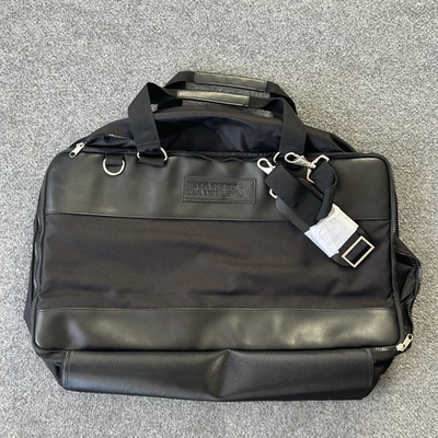 #ad Harley Davidson Black 28quot; Travel Duffel Bag Soft Case Adjustable Straps Mens $57.99