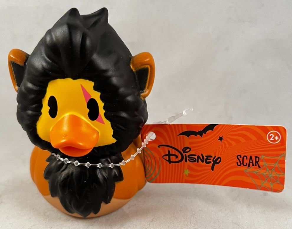 Disney - Scar - The Lion King - Rubber Duck - Approx 3" High - Halloween