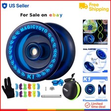 Responsive Yoyo Kids Beginners Tug Return Hubstacks for Tricks Stable Easy Play