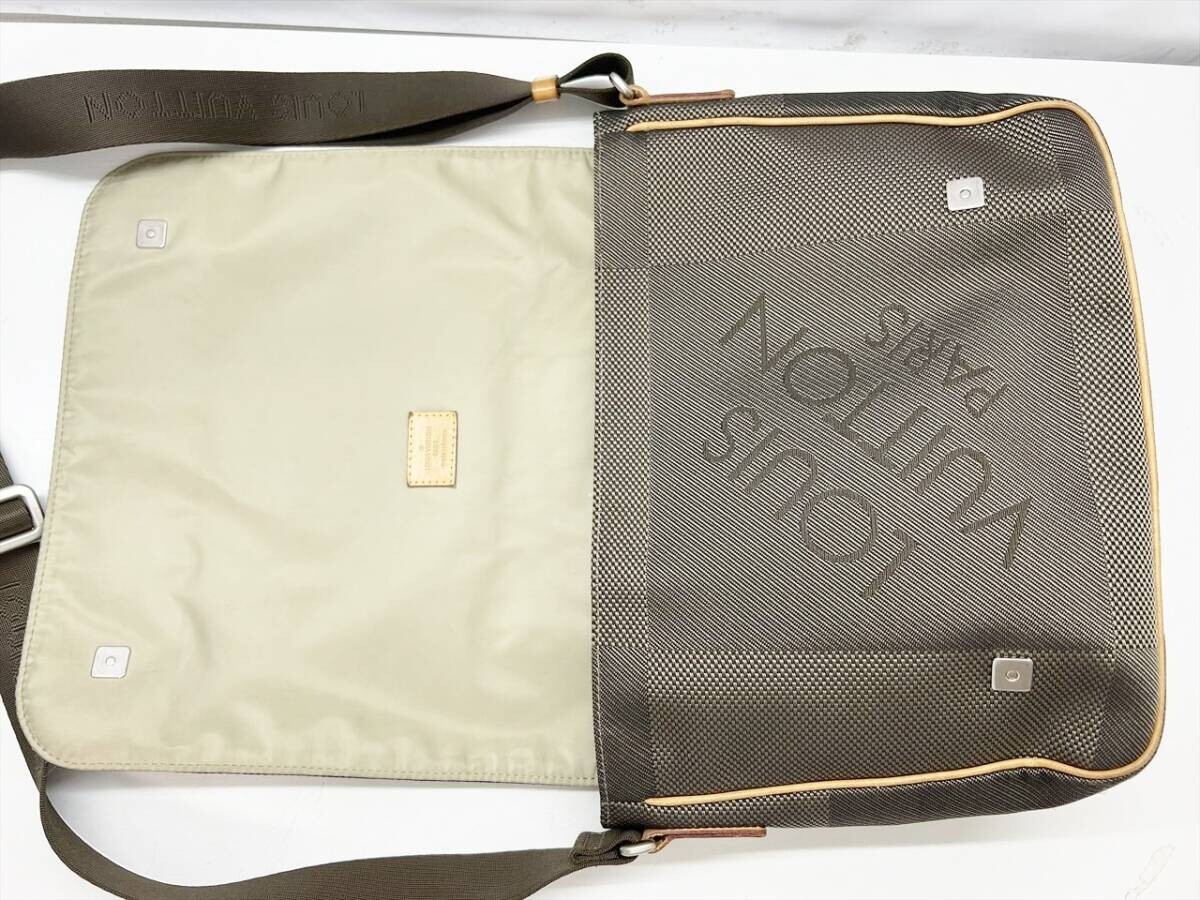 mnです LOUIS VUITTON Damier Jean Petit Messenger Bag Shoulder Bag