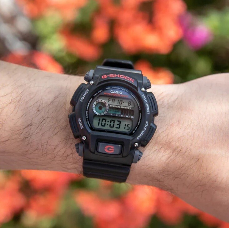 Casio G-Shock DW-9052-1V Black Digital Chronograph Quartz Men's