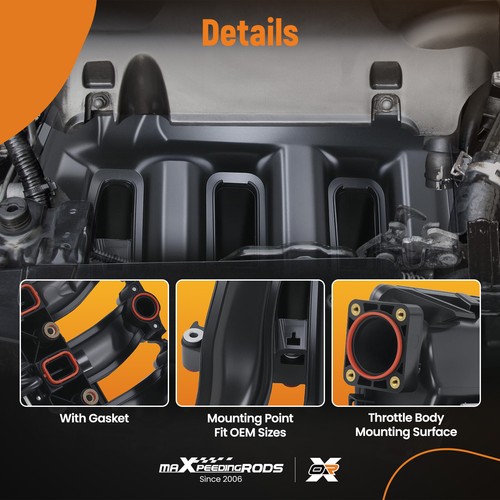 Engine Intake Manifold for BMW 3 5 X3 E46 E60 E61 E83 E87 E90 520d 11617795393 - Picture 3 of 12