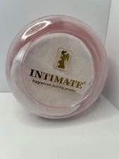Vintage Intimate Dusting Powder For Women 7.3 oz Romantic Rose SEALED Container