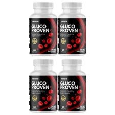 Gluco Proven Nutritional Support for Sugar & Energy Metabolism, 4 Bottles