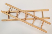 Pair of 23" Red Oak Pedal Car Ladders 2 