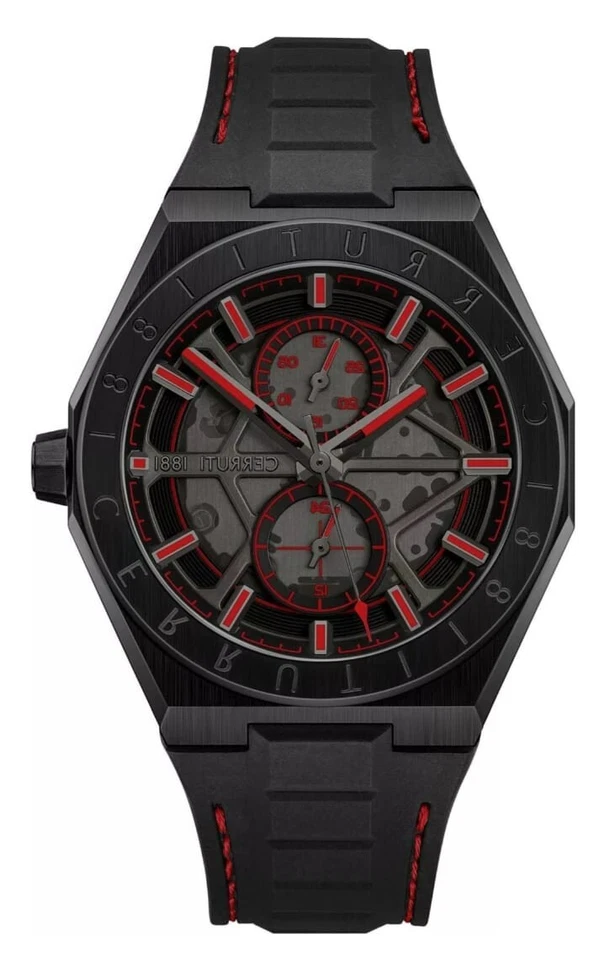 Relógio de quartzo Cerruti aço inoxidável. - Imagem 3 de 4