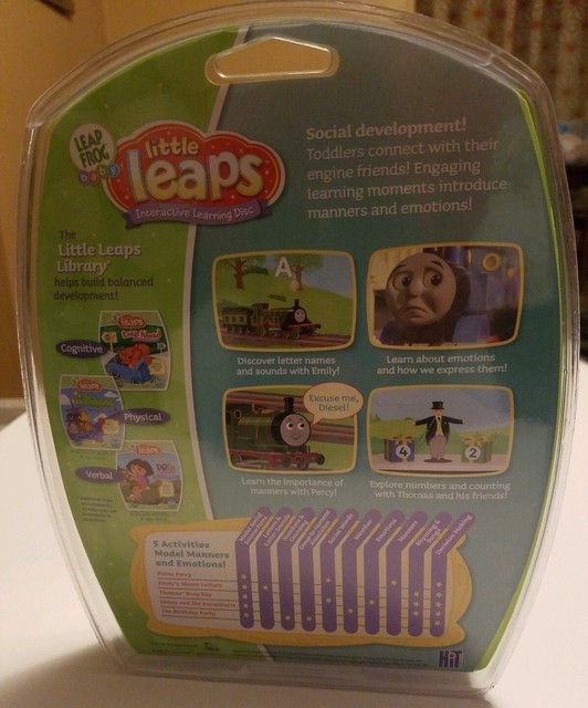 LEAP FROG BABY LITTLE LEAPS (THOMAS &amp; FRIENDS) INTERACTIVE LEARNING ...