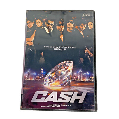 Cash - Ajay Devgn, Suniel Shetty, Esha Deol, Shamit  - Bollywood Hindi Movie DVD