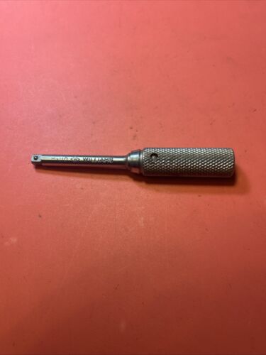 WILLIAMS - 1/4” Drive Spinner Breaker Bar w/ 1/4” Female In Handle M-110 RARE