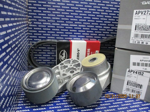 Volvo D13 FAN TENSIONERS SET 22696301 24201752 BELT 24171422 DAYCO IS ...