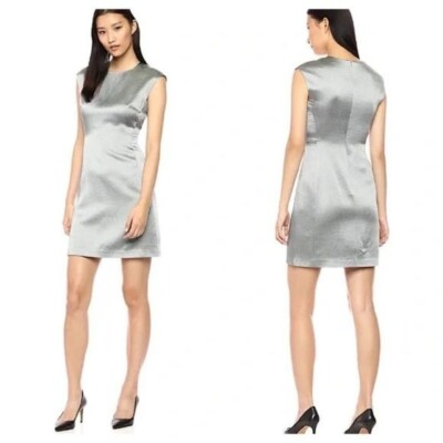Theory structured fitted dress gray cloud size 6 | eBay Theory structured fitted dress gray cloud size 6 | eBay