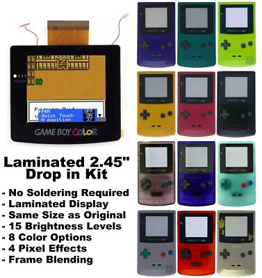 Color Ips Screen Gameboy Color Drop In Backlight Game Boy Color