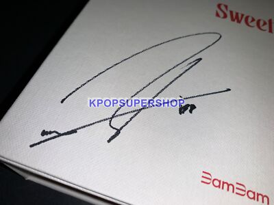 GOT7 Present: YOU BamBam 直筆サイン入 CD トレカ付 BamBam 1st Album Sour & Sweet Autographed Signed CD Photobook