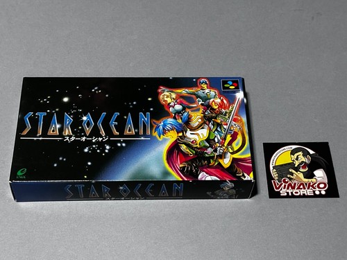 Star Ocean Nintendo Super Famicom NTSC-J Reg. card - Imagen 3 de 16