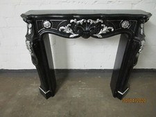 Okładzina kominka " Kararabalack perła ze srebrnym " Obramowanie kominka Szerokość 115cm