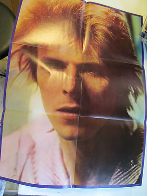 David Bowie Space Oddity 1969 LP w poster & inner! WOW rca lsp4813