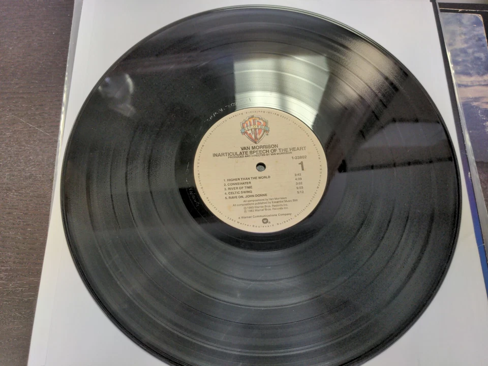 Record Album Van Morrison Inarticulate Speech of the Heart LP VG - Image 3 of 3